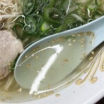 小洞天 - この透明度はすごい。けど味も風味も薄くて繊細。