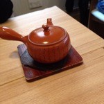 うなぎ亭 友栄 - ぬるかったお替わりのお茶