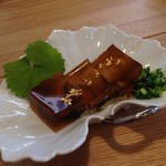 うなぎ亭 友栄 - 牡蛎のにこごり