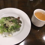 ビストロ周 - ランチサラダ＆スープ