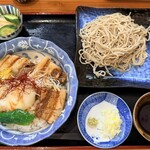 そば すぎもと - 料理写真:「トロ角煮丼/そば冷セット」1,800円税込み♫