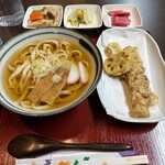 福は内 - ちくわ天うどん