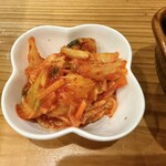 牛もつ鍋 川端 - 白菜キムチ