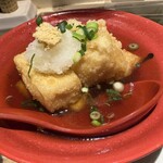 居酒屋 てぃーだんぶい - ジーマミー豆腐の揚げ出し