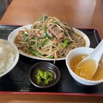 中華食堂 南東風 - 料理写真:肉ニラ炒め定食¥1050