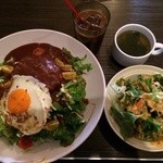 roku cafe - 201501  ロクカフェ ★ロコモコ（880円）★