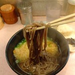 三国そば - 天そおにぎり