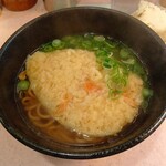 三国そば - 天そおにぎり