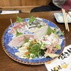 縄文そして長兵衛 - 刺身盛り合わせ