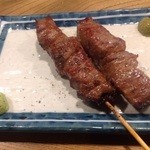 もつ焼き ねぎぼうず - H27.1.28 あぶら(塩)