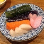 もつ焼き ねぎぼうず - H27.1.28 ぬか漬け