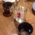 もつ焼き ねぎぼうず - H27.1.28 熱燗