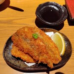みぜん - 鯵フライ。