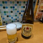 酒菜と炭火 山海鮮 - ビール