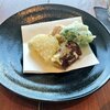 XEX ATAGO GREEN HILLS / tempura & sushi An - 天麩羅（野菜3種、烏賊真丈）