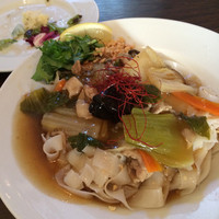 coci - 豚肉と野菜炒めあんかけ麺