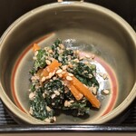 とんかつKYK - ほうれん草
