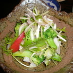 厚田村 - ブロッコリーと…サラダ