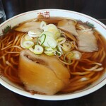 まるかいラーメン - 醤油ラーメン（中）@\650円