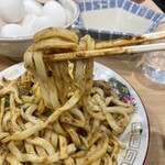 白龍 - じゃじゃ麺（中）麺アップ