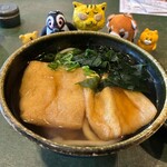 花菜 - きつねうどん　850円(税込)   ※ふっくらきつねが、2枚も