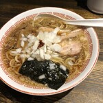 Heart Restaurant 安ざわ家 - 料理写真:燕三条系 背脂煮干しらーめん（1,100円）