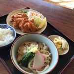 駒形屋 - 唐揚げふわふわ、うどんのコシがスゲえー！