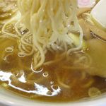 大勝軒 - ワンタン麺１玉の麺