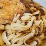 爽亭 - きしめんの麺の様子など。