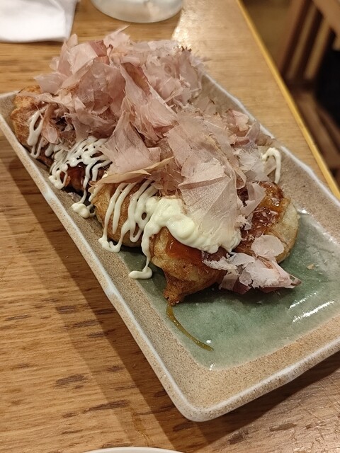 Ginza Fukuyoshi - Higashi Ginza/Takoyaki (Octopus balls) | Tabelog