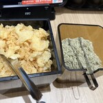 資さんうどん - 天かす＆とろら