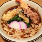 驛釜きしめん 中央通り - 天ぷらきしめん
