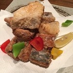 博多磯ぎよし - 揚げ物　カレイとサバ