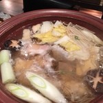 博多磯ぎよし - クエ鍋できあがり