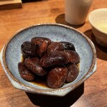 酒と肴 ててて - フルサイズで！花豆の珈琲煮