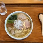 青森中華そば オールウェイズ - 塩煮干しわんたん入り