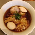 らぁめん ご恩 - 味玉らぁめん1200円