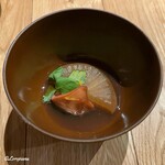 魚酒場 二つめ - 大根と烏賊の煮物