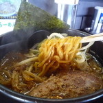 らーめん加茂川 - 麺は森住製麺