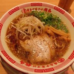 中華そば 我馬 - 黒中華　1023円(税込)