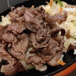 肉の万世 - 料理写真:黒毛和牛鉄板焼（M）
