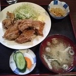 かあちゃん - 唐揚げ定食の写真その2