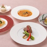 ステーキハウス欅 - 春の鉄板焼きでフレンチコース