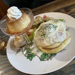 花ごろも - 料理写真:嫁のパンケーキサンド