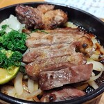 キッチン ひかる - 金アグーロースの炭炙り焼き