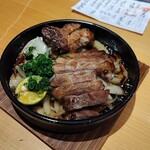 キッチン ひかる - 金アグーロースの炭炙り焼き