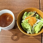 STEAK HOUSE GREAT - サラダとスープ