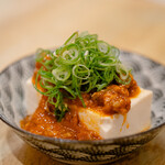 うなぎ 串料理 いづも - 鰻の冷製麻婆豆腐