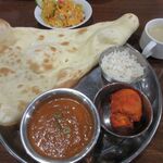 Indian Nepali Restaurant HEERA - Aセット マトンカレー(1290円)