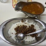 かれーの店 うどん  - すーぷかれーはセパレートで提供されます